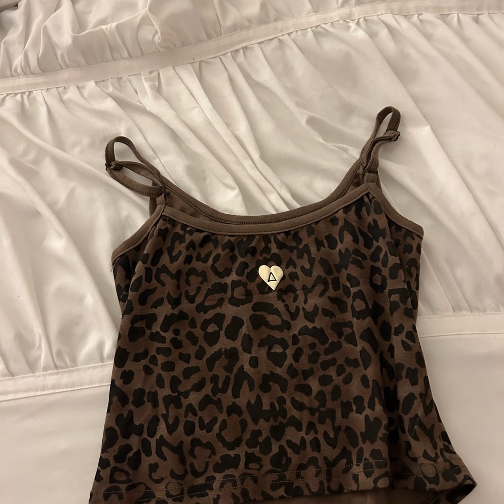 Aelfric Eden Brown Leopard Cami Top